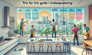 Trin for trin guide til vinduespudsning