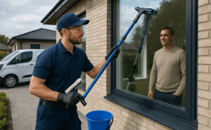 Tegn på en Professionel Vinduespudser