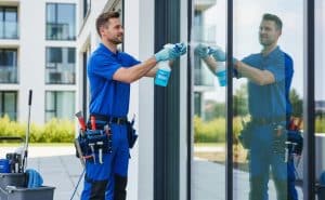 Grundlæggende opgaver for en Vinduespudser