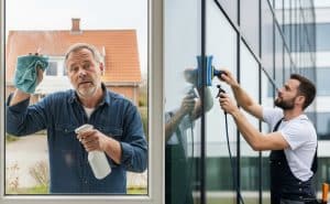 Professionel Vinduespolering vs. Egenindsats