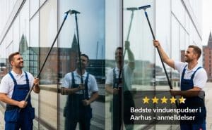 bedste vinduespudser Aarhus anmeldelser