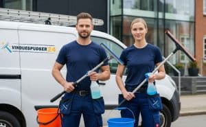 Professionelle Vinduespudsningsfirmaer i Aarhus