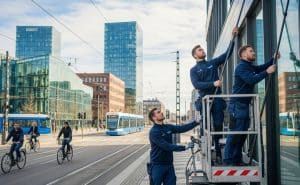 Hurtige vinduespudsertjenester i Aarhus