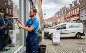 Billig vinduespudser i Danmark